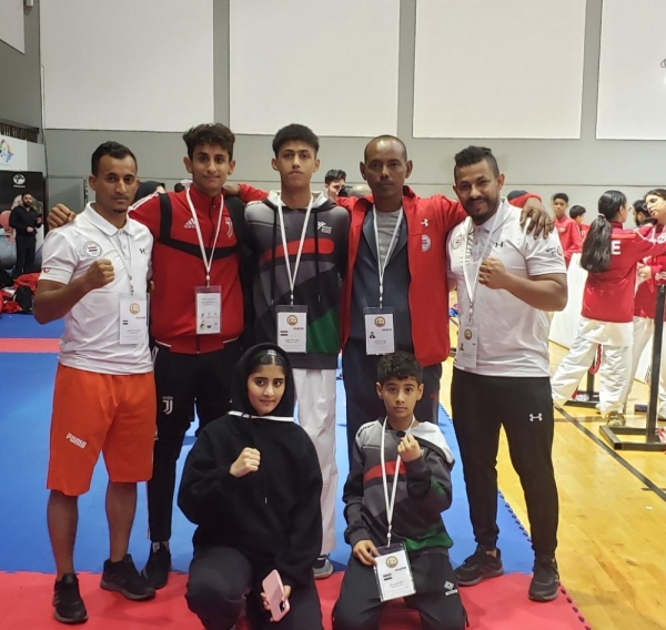 اليمن تحقق أول ميدالية ذهبية في تاريخها في بطولة غرب آسيا للكاراتيه