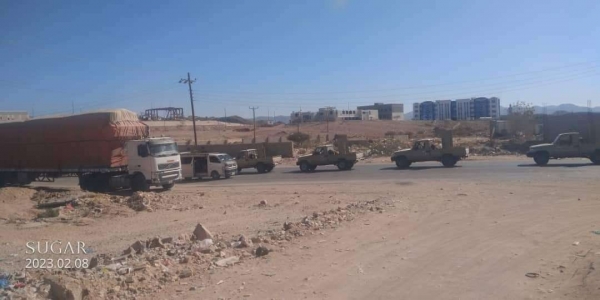تعزيزات عسكرية لما تسمى بقوات "درع الوطن" المدعومة سعوديا تصل شبوة في طريقها إلى عدن