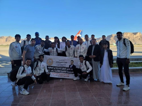 بعثة خيبل المهرة تغادر إلى القاهرة المصرية للمشاركة في البطولة العربية للأندية لكرة الطائرة