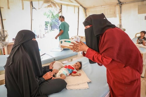 أطباء بلا حدود تعلن تسجيل أكثر من 547 طفلا مصابا بالحصبة خلال 4 أشهر في تعز الحوبان