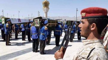 جماعة الحوثي تشيع خمسة من مقاتليها في صنعاء