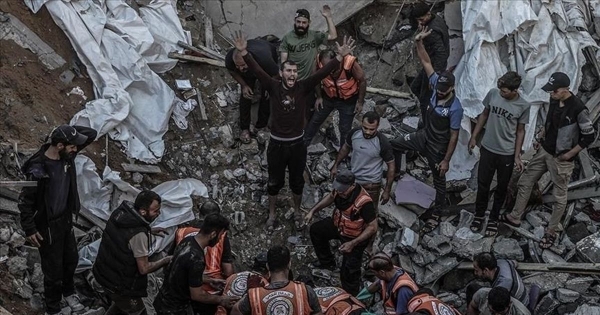 ارتفاع حصيلة الشهداء في غزة إلى أكثر من 5 آلاف شهيد.. وحماس تدعو العالم إلى تحمل المسؤولية