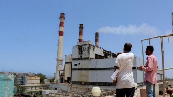 كهرباء عدن تحذر من توقف 70% من محطات التوليد بالمدينة