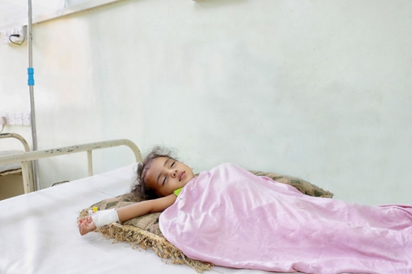 تقرير دولي يسجل أكثر من ألف و 500 حالة اشتباه بالكوليرا في اليمن منذ بداية العام الجاري 