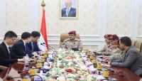 وزير الدفاع يبحث مع السفير الصيني جهود تحقيق السلام في اليمن
